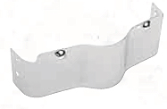 LOWER FAIRING SKIRT : 96-12 FLHT LOWER FAIRING SKIRT CHR